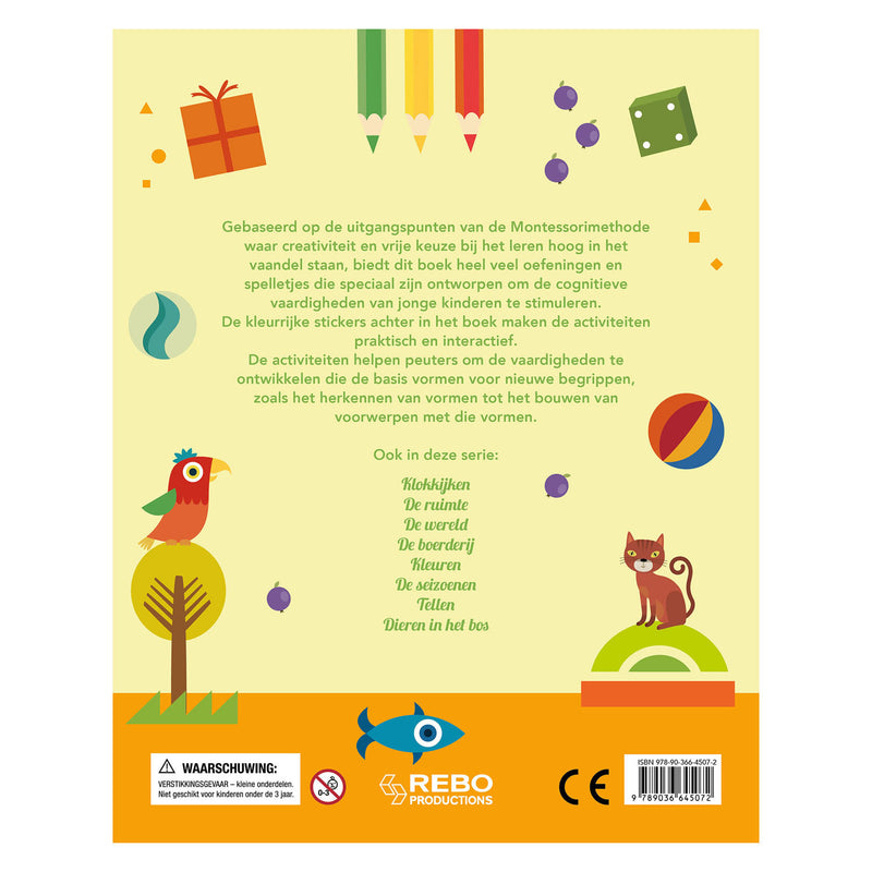 Load image into Gallery viewer, Rebo publishers vormen - oefenboek
