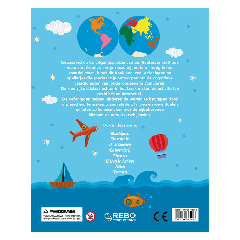 Load image into Gallery viewer, Rebo publishers wereld - oefenboek
