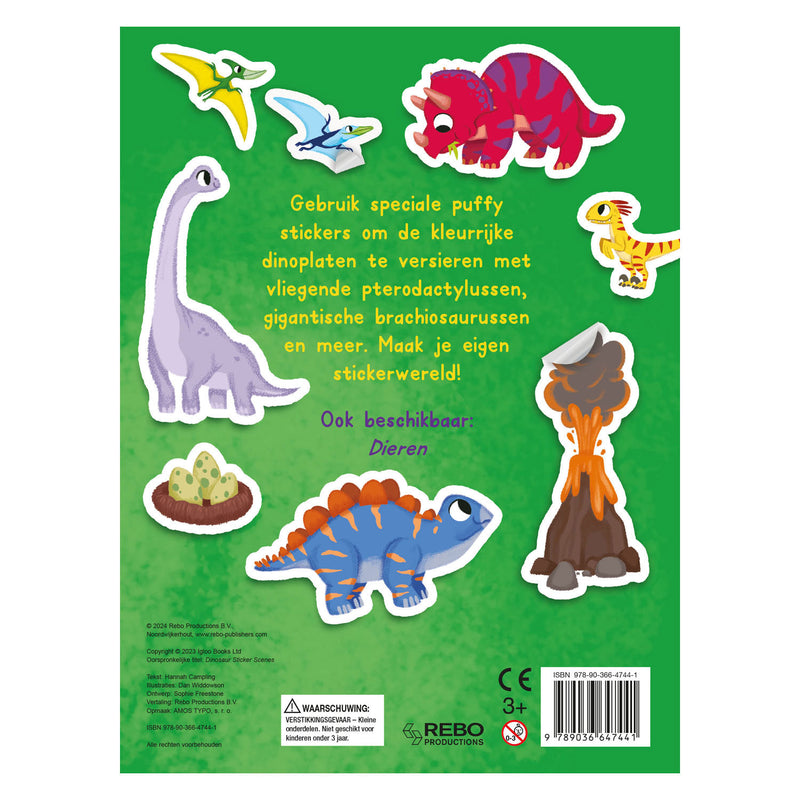 Afbeelding laden in galerijviewer, Rebo publishers dino's - stickerplezier
