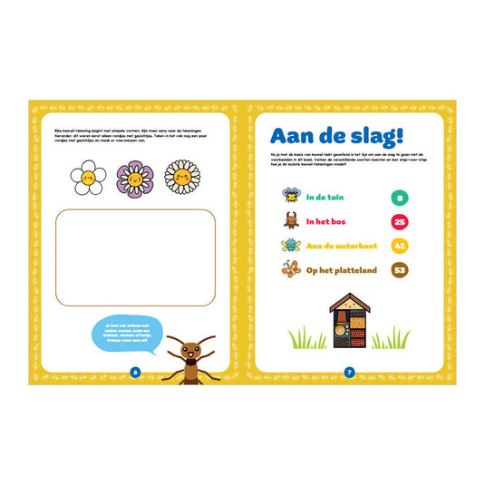 Rebo publishers kawaii tekenen - insecten