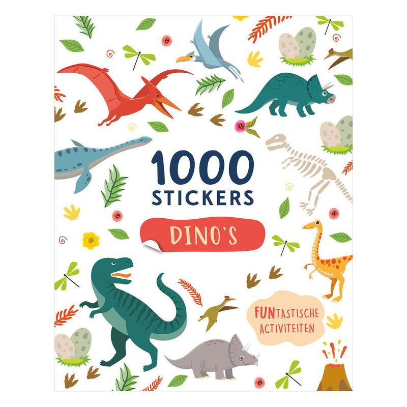 Afbeelding laden in galerijviewer, Rebo publishers doeboek dino's - 1000 stickers
