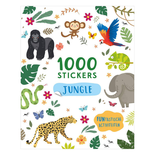 Rebo publishers doeboek jungle - 1000 stickers