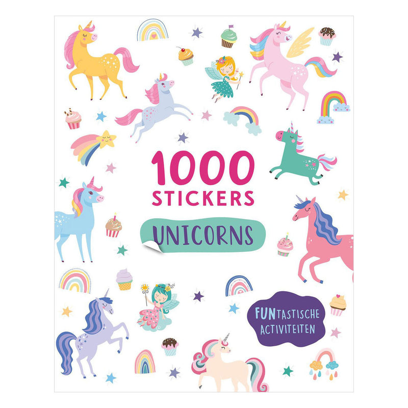 Afbeelding laden in galerijviewer, Rebo publishers doeboek unicorns - 1000 stickers
