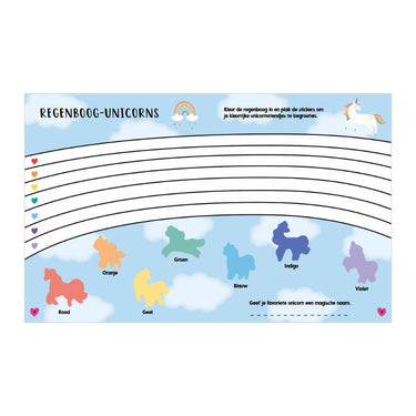 Rebo publishers doeboek unicorns - 1000 stickers
