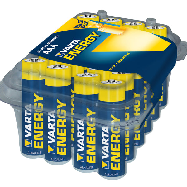 Varta energie batterij aaa lr03 box 24 stuks