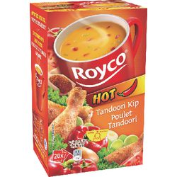 Minuten soep royco tandoori kip