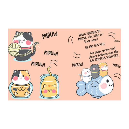 Gottmer uitgevers groep kawaii kittens friends activiteitenboek