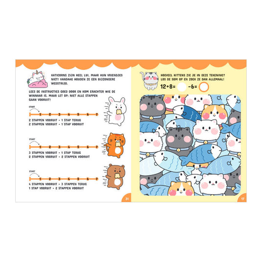 Gottmer uitgevers groep kawaii kittens friends activiteitenboe