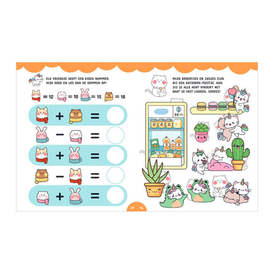 Gottmer uitgevers groep kawaii kittens friends activiteitenboek