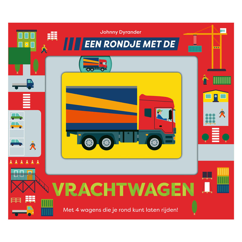 Chargez l'image dans la visionneuse de la galerie, Gottmer uitgevers groep een rondje met de vrachtwagen - kartonboekje
