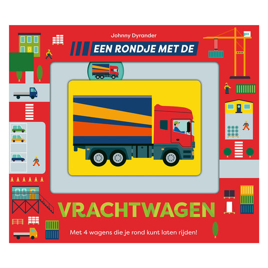 Gottmer uitgevers groep een rondje met de vrachtwagen - kartonboekje