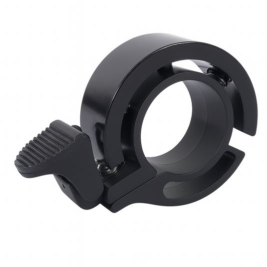 Edge fietsbel aeroring - zwart