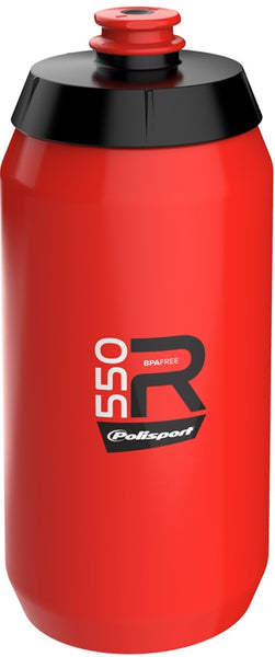 Polisport bidon R550 lichtgewicht 550ml rood