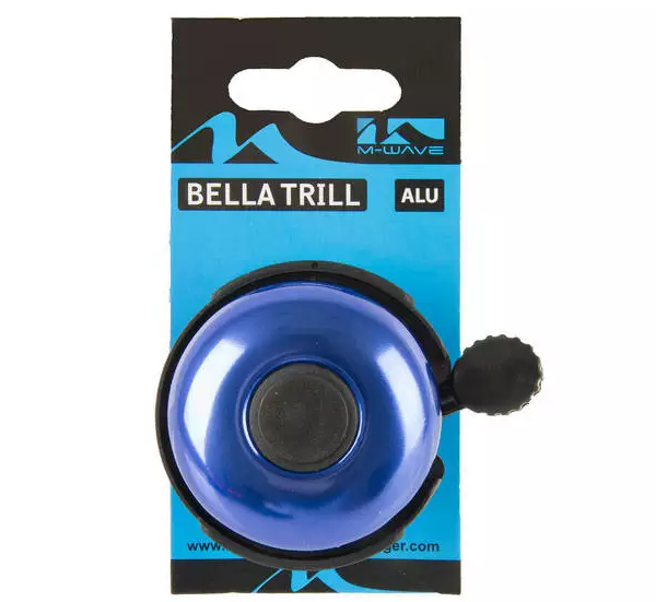 Load image into Gallery viewer, M-Wave Fietsbel Bella Trill ø53mm blauw
