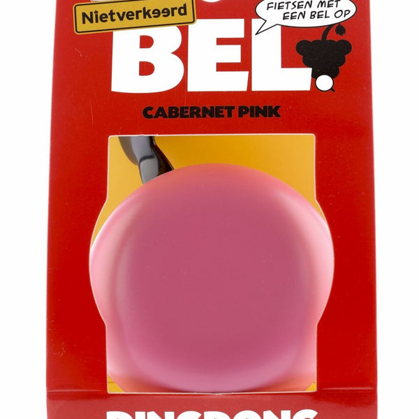 NV bel Ding Dong 80mm Cabernet pink