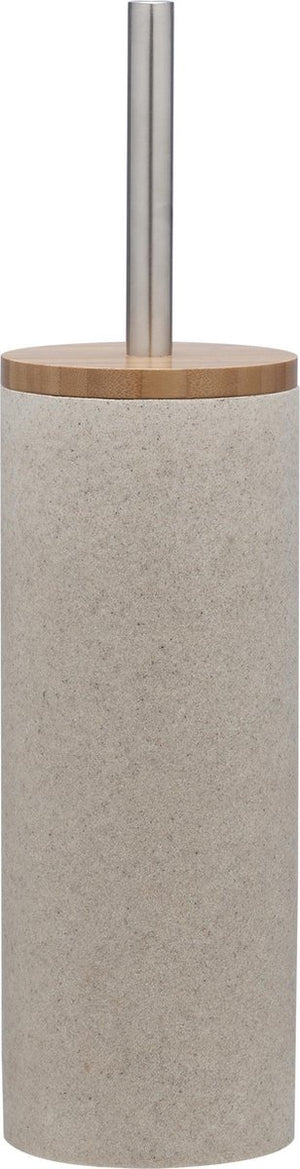 Sealskin grace toiletborstel met houder vrijstaand - zand