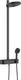 Hansgrohe pulsify s showerpipe 2jet mt showertablet select 400 mat zwart