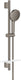 Grohe vitalio joy+ 120 doucheset met douchestang – met douchekop, doucheslang zeepschaal – 3 straalsoorten – aquabooster – waterbesparend (7l min) – geborsteld hard graphite