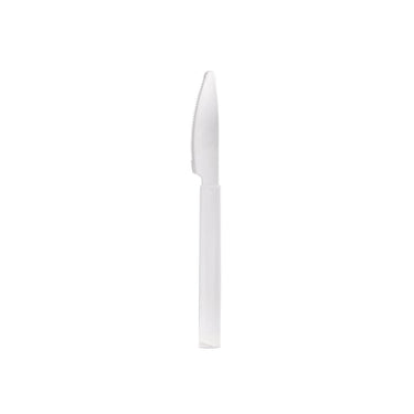 Duni messen herbruikbaar transparant 12 stuks 18,8cm