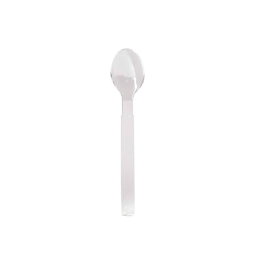 Duni lepels herbruikbaar transparant 12 stuks 18,5cm