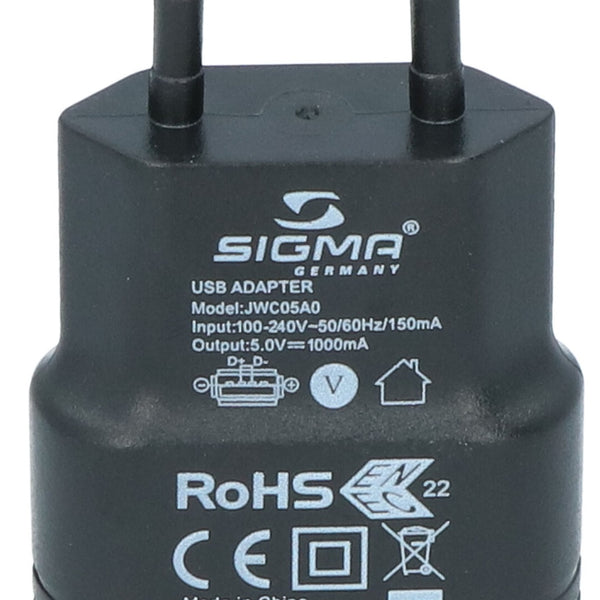 Sigma USB-oplader voor ROX GPS