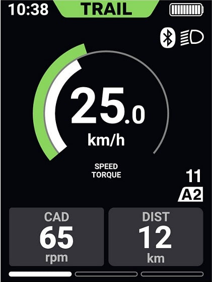 Shimano E-bike display fietscomputer STEPS SC-E610 zonder houder
