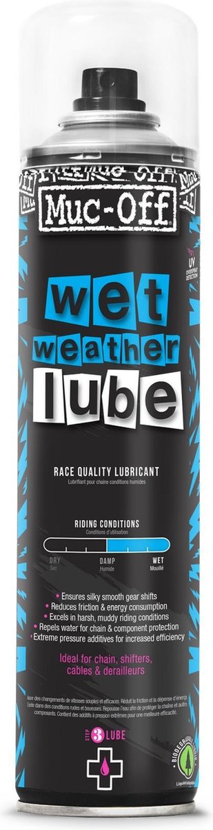 Chargez l'image dans la visionneuse de la galerie, Muc-off wet lube spuitbus 400 ml
