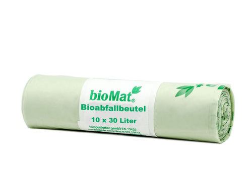 Biomat composteerbare vuilniszakken 30l -10 st.