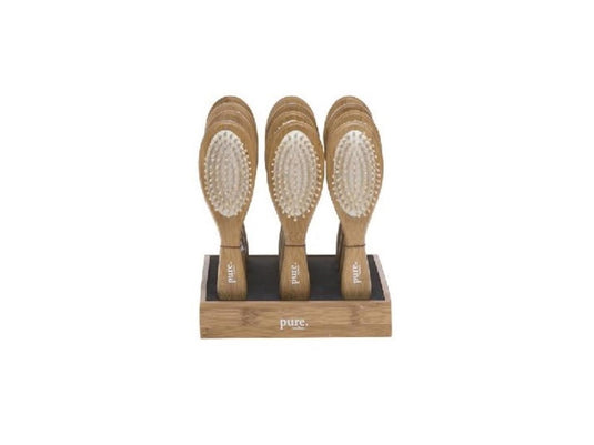 Source balance bamboe haarborstel 24cm pure