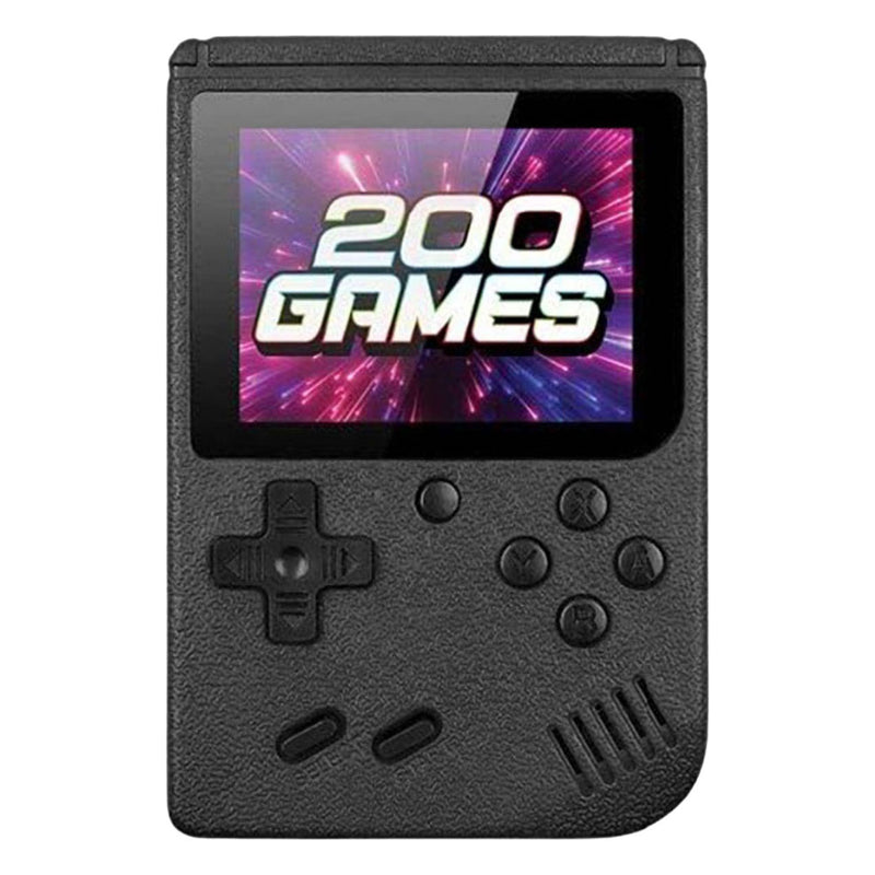 Load image into Gallery viewer, Gamebox - draagbare spel console met 200 spellen - zwart
