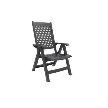 Grosfillex palao standenstoel antraciet set a 2 stuks