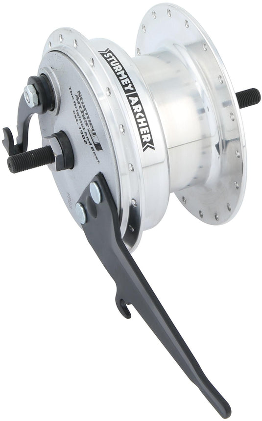 Sturmey archer naafdynamo xl-fdd 3,0 nabendyn. w.brake drum 90mm fl.