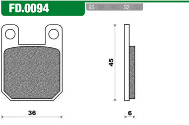 Newfren remblokset fd0094