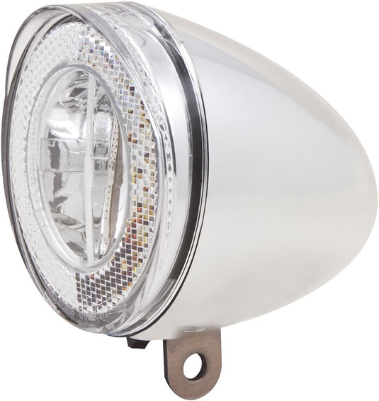 Spanninga led koplamp batterijvoeding swingo 20 xb bat.led fr.light spanni. swingo xb w.bat.,chrome