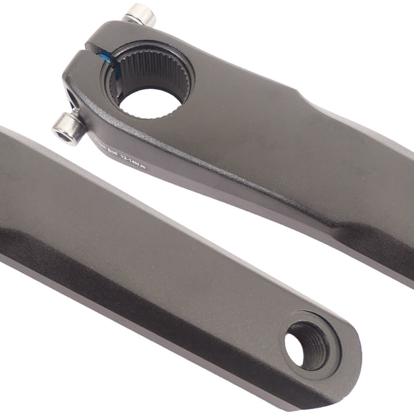 Crankset E-bike Edge voor Shimano Steps 170mm - zwart