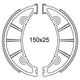 Newfren Remsegmentset GF1084 150mm voor grote naaf