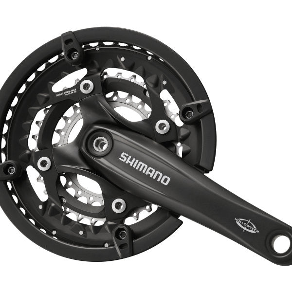 Crankstel 3 x 10 speed Shimano Trekking FC-T521 met 175mm crankarm 44-32-24T Octalink - zwart