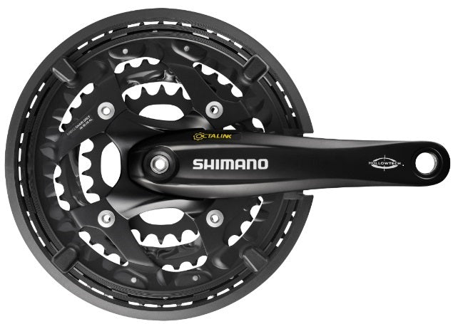 Load image into Gallery viewer, Shimano crankstel fc-t521 crankset shim. fct521 26 36 48t.175mm ol 10sp
