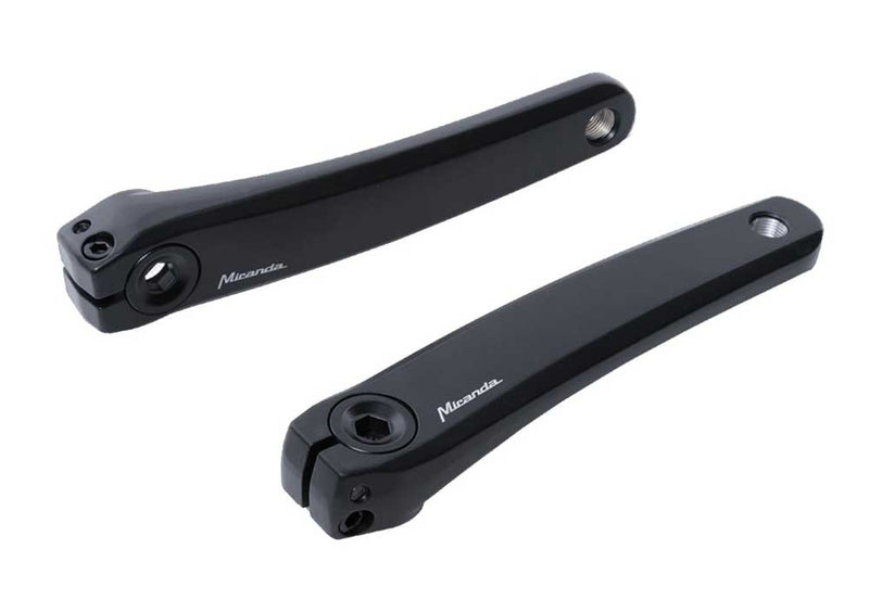 Load image into Gallery viewer, Miranda shimano steps delta s crankset 150mm zwart

