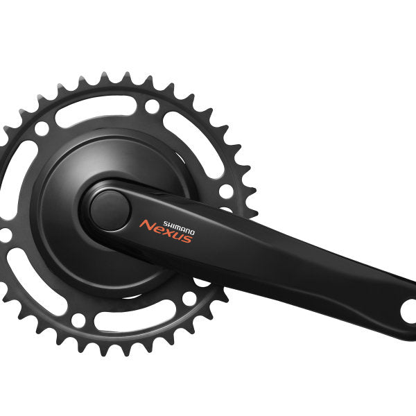 Crankstel 38T Shimano Nexus C6000 170mm crankarm - zwart