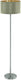 Eglo maserlo vloerlamp - e27 - 151 cm - stof - grijs taupe goud