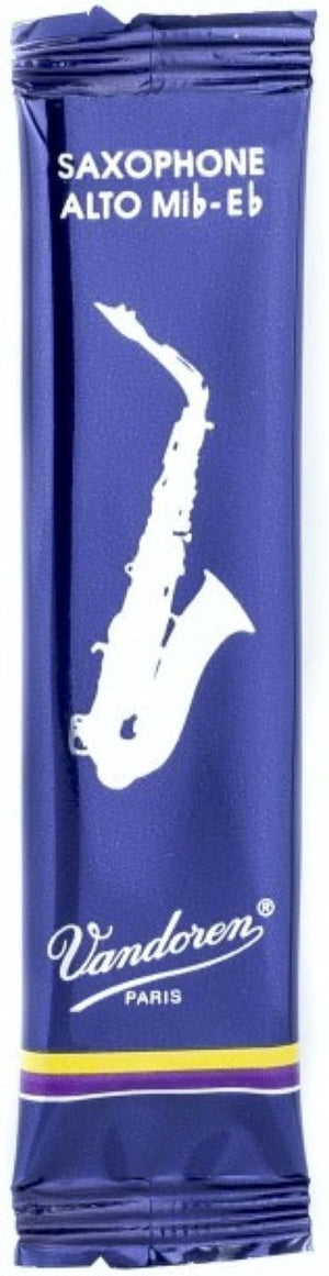Vandoren classic altsaxofoon 1,5 doos met 10 rieten - riet voor altsaxofoon