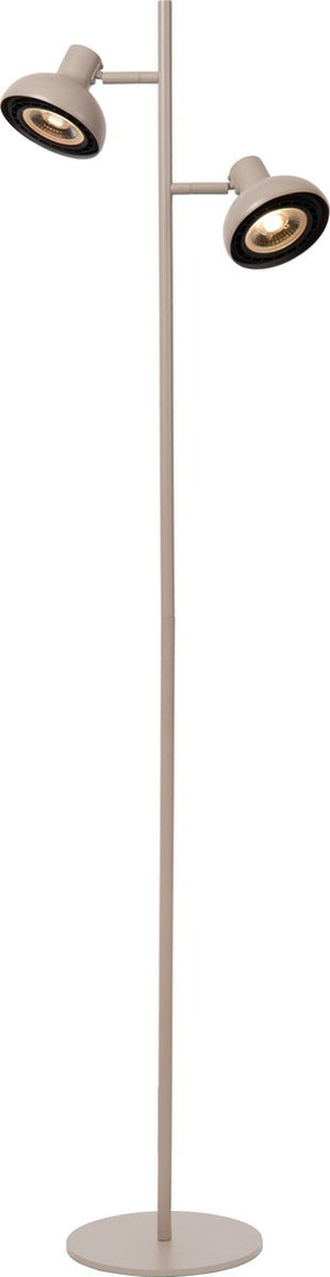 Lucide sensas - vloerlamp - 2xgu10 (es111) - beige