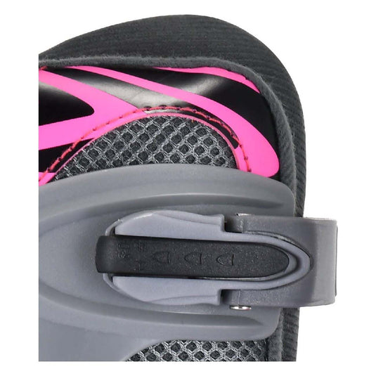 Kinder skeelers roze grijs, maat 29-32