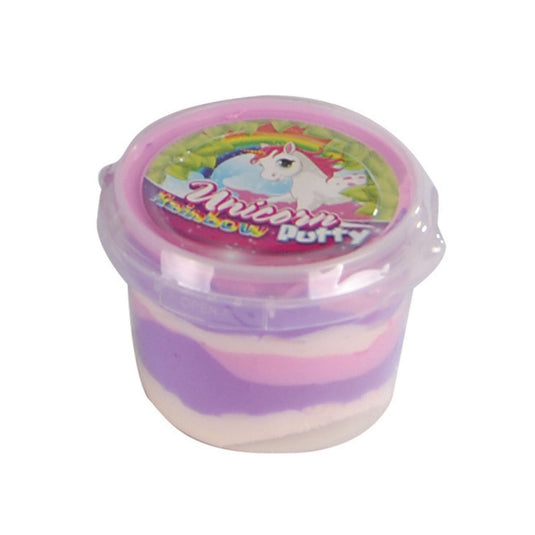 Unicorn stuiter putty regenboog eenhoorn, 110gr.