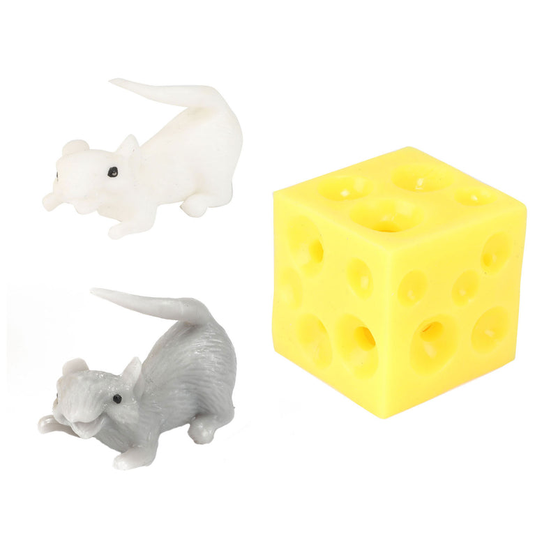 Load image into Gallery viewer, Toi-Toys Knijpkaas met 2 Muizen
