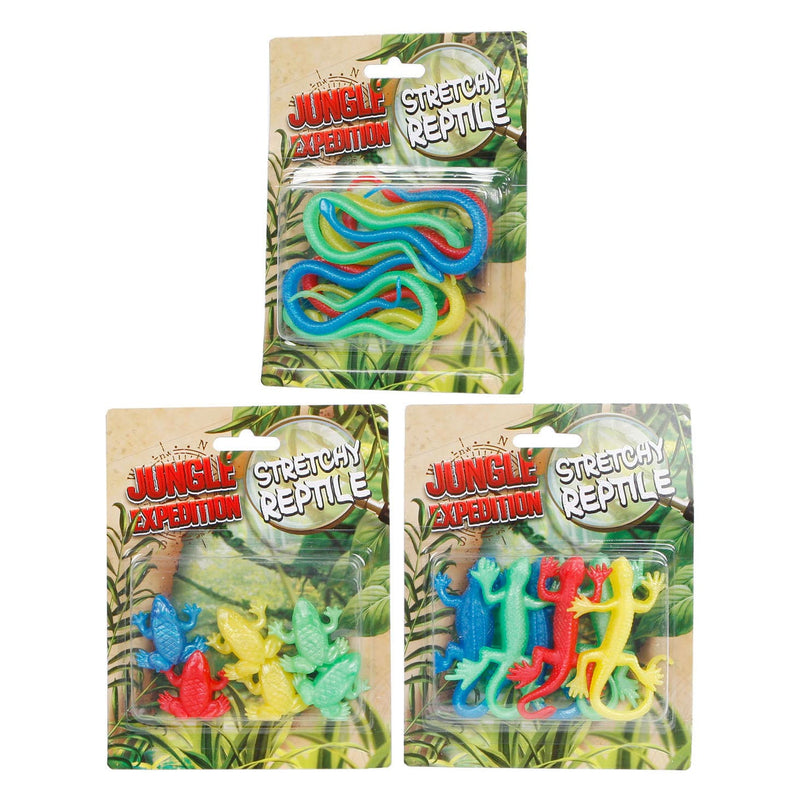 Load image into Gallery viewer, Jungle expedition stretch reptielen. 6st.
