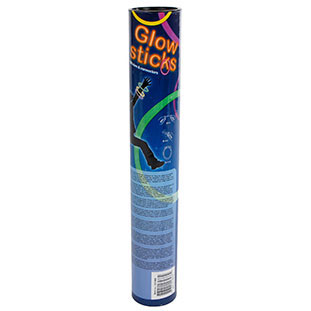 Glowsticks in koker, 50st