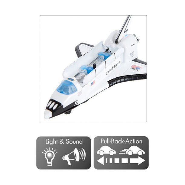 Load image into Gallery viewer, Spaces xplorers space shutle die-cast licht en geluid
