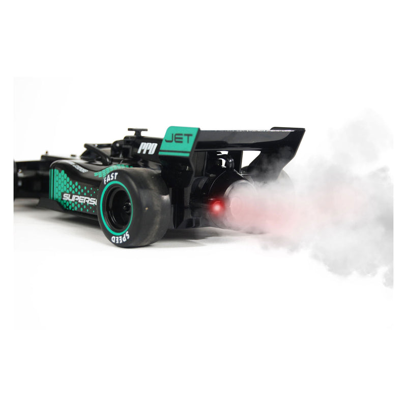 Load image into Gallery viewer, Roadstar c formula bestuurbare race auto met rook en licht 2.4ghz , 22cm
